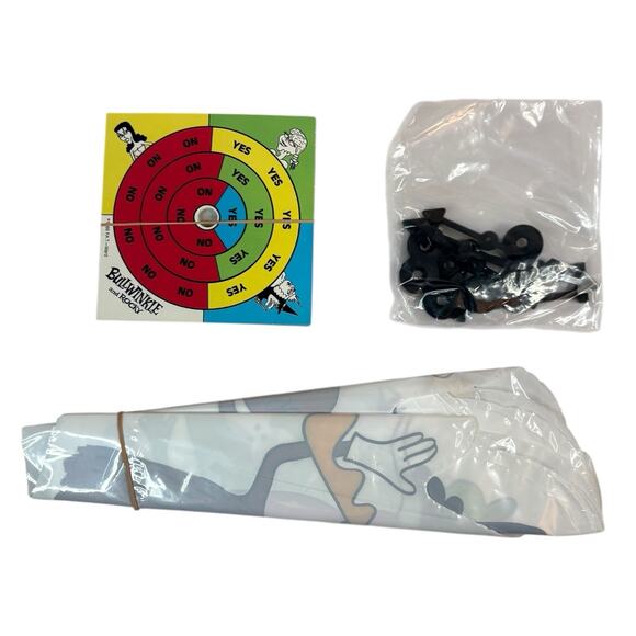 NOB Vintage 1988 "BULLWINKLE AND ROCKY Role Playing Party Game" SEALED OPEN BOX - Picture 12 of 16